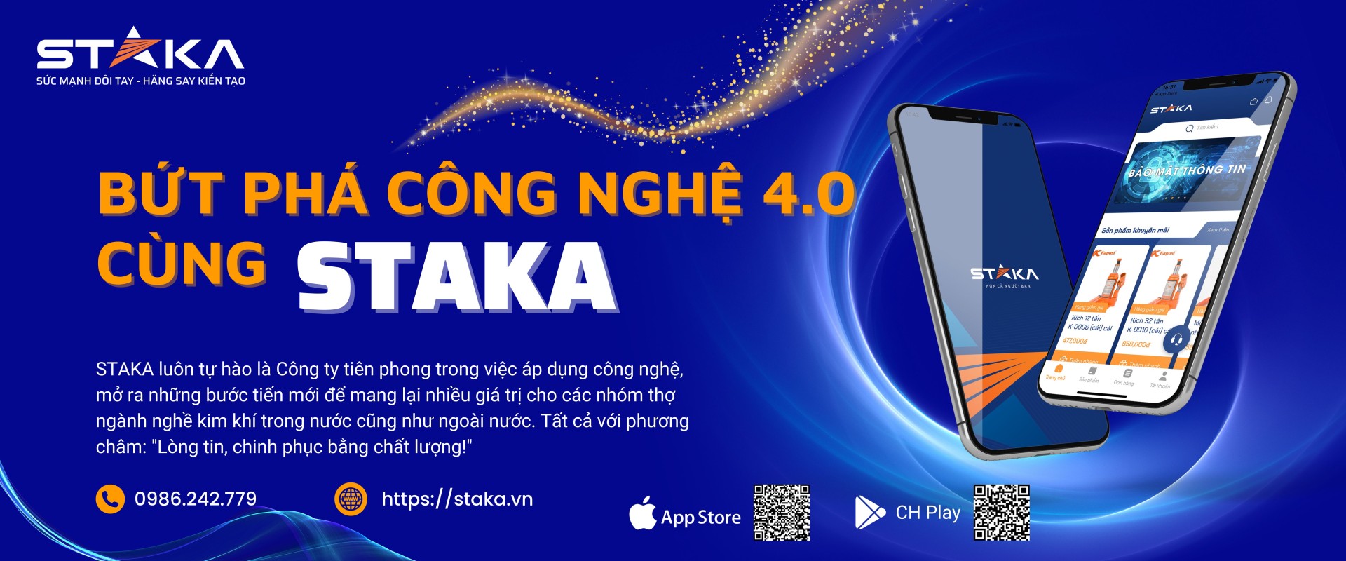 BỨT PHÁ CÔNG NGHỆ 4.0 CÙNG STAKA