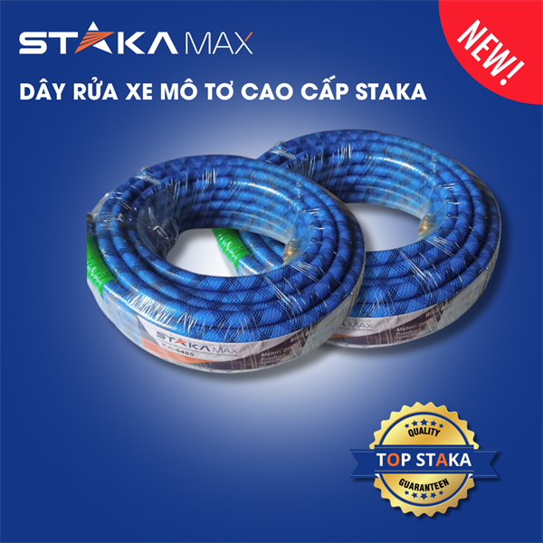 Dây rửa xe mô tơ cao cấp 15m STK (1C/H,10C/T) – N1 – Cuộn