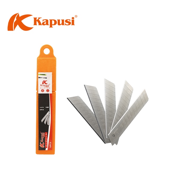 Lưỡi dao rọc giấy trắng rẻ Kapusi (1C/H,30C/T) – N3 – Hộp