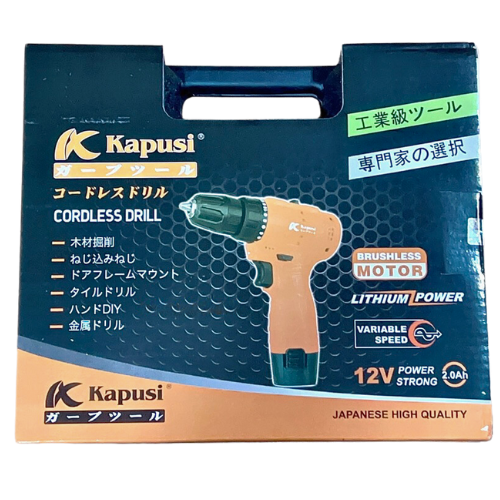 Máy khoan pin từ 12F Kapusi(1C/H,12C/T) – M2 – Cái