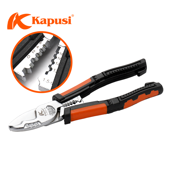 Kìm cắt đa năng cao cấp mạ kẽm 8″ Kapusi (6C/H,60C/T) – N3 – Cái