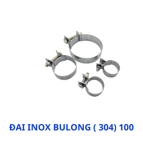 Đai inox bulong (304) 100-N4 – CÁI