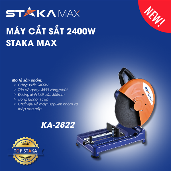 Máy Cắt Sắt 2400W STK KA-2822 (1C/H, 1C/T)-M1 – Cái