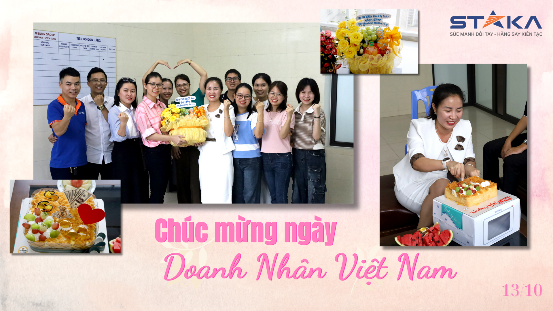 Staka kỷ niệm 20 năm Ngày Doanh nhân Việt Nam (13.10.2004 – 13.10.2024)