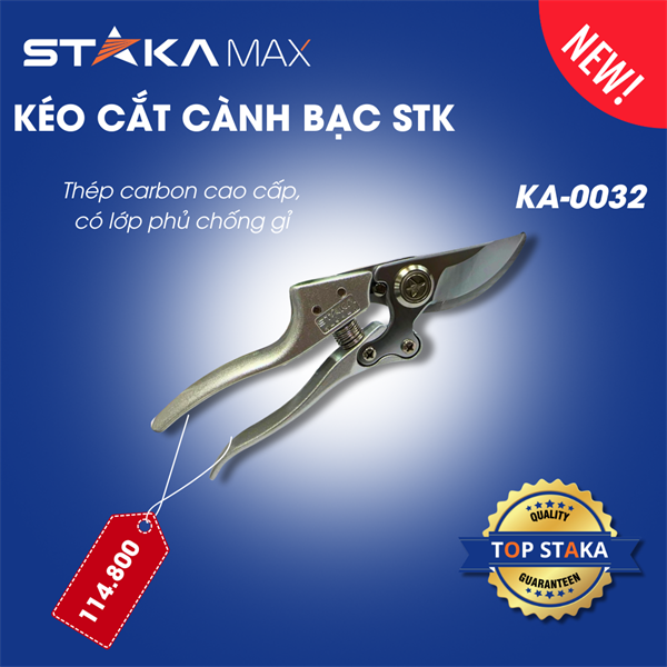 Kéo Cắt Cành Bạc STK (10C/H, 90C/T)-N1 – Cái