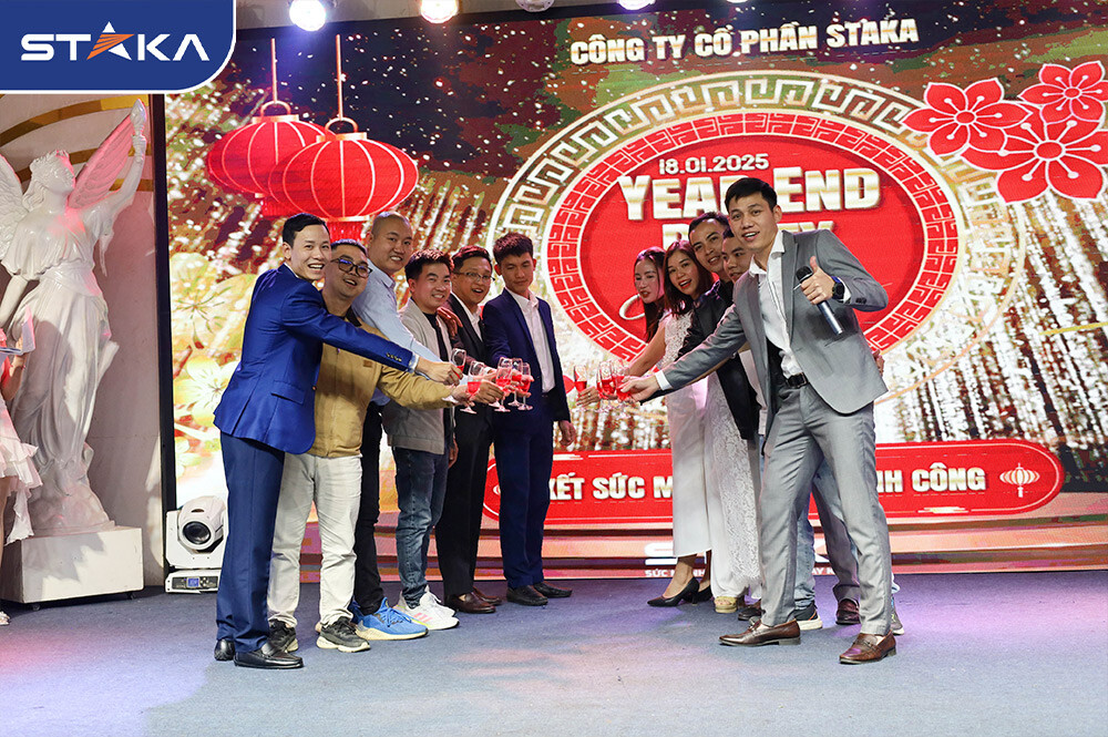 Year end party 2024 – Công ty STAKA: Gắn kết 6 chi nhánh