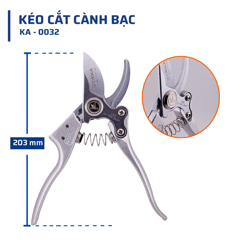 Thông Số Kỹ Thuật Chi Tiết – Kéo Cắt Cành STAKAMAX 