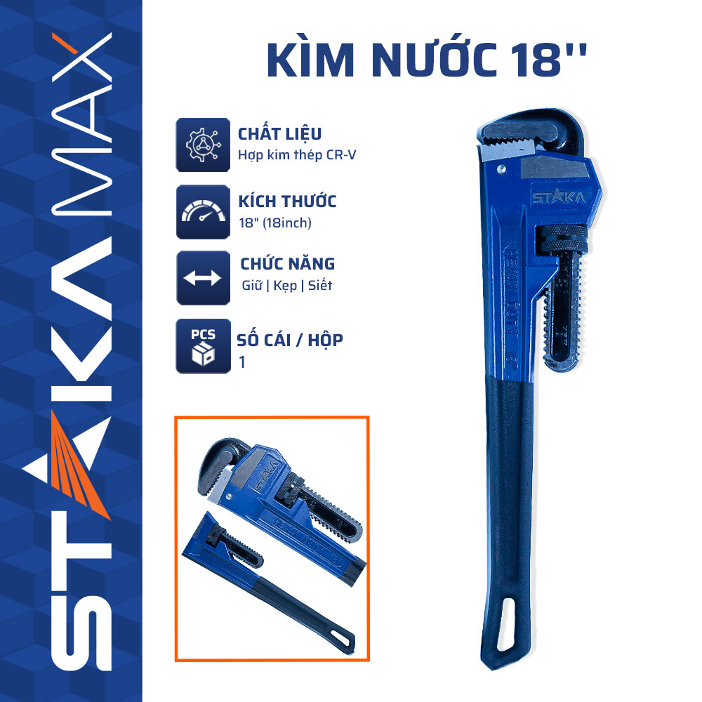Kìm nước 18” STAKAMAX (1C/H, 16C/T)-NEW-N1