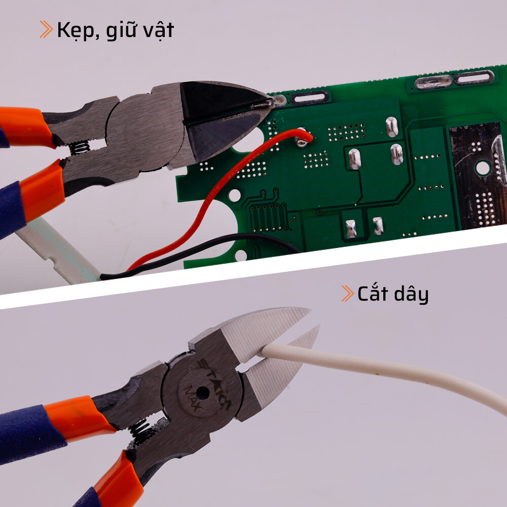 Ứng Dụng Đa Dạng Kìm Bấm 6'' STAKAMAX