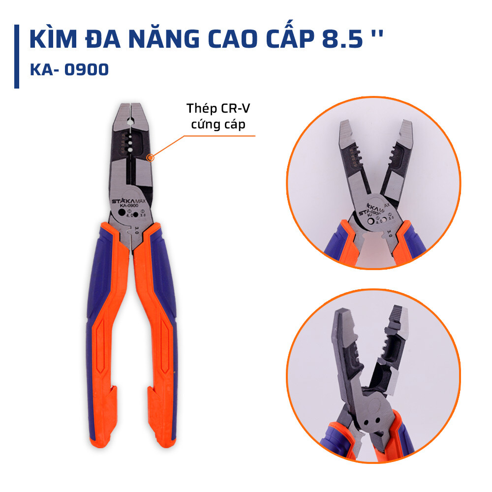 Cấu tạo đặc biệt của kìm đa năng cao cấp STAKAMAX
