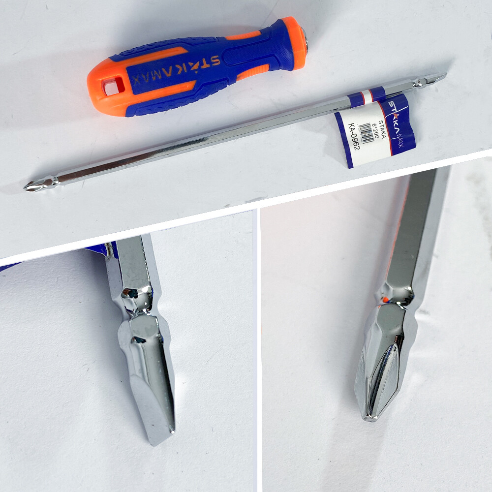 Cấu tạo và Chất liệu của tua vít đảo đầu STAKAMAX