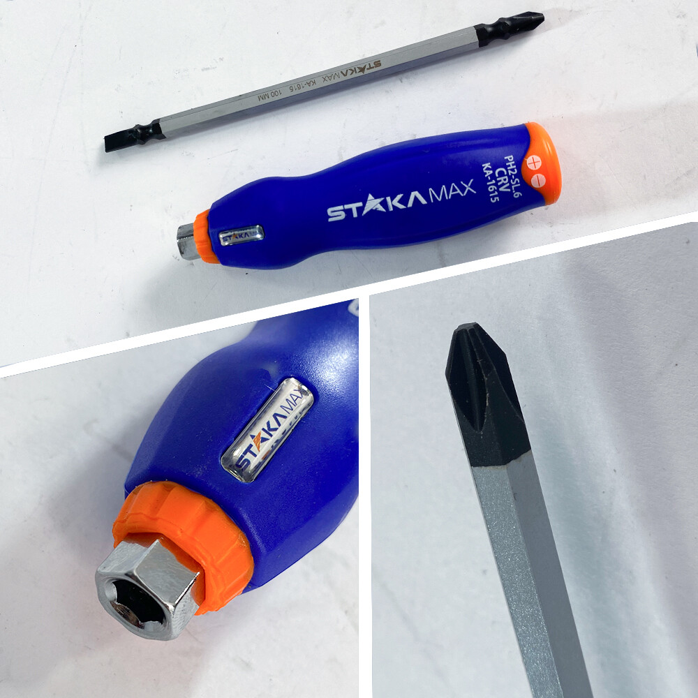 Ứng dụng đa năng của tua vít đảo STAKAMAX 6X100