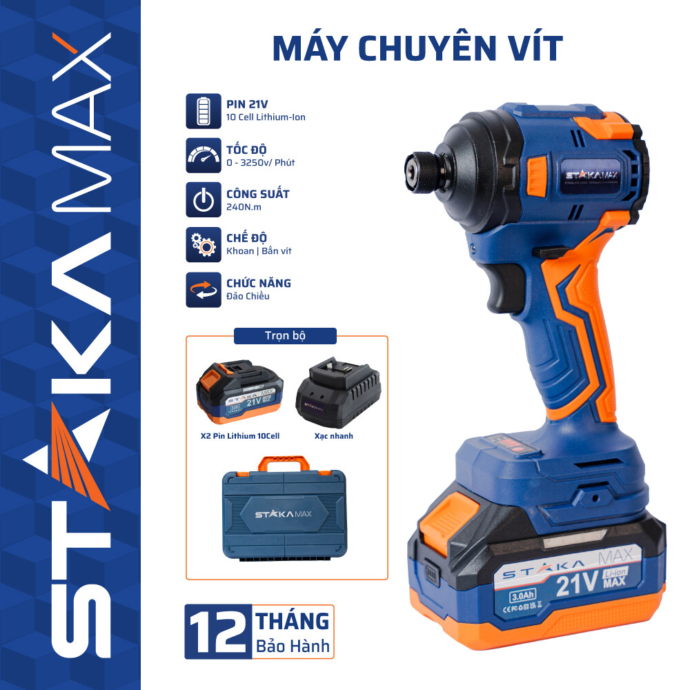 Máy Chuyên Vít Pin STAKA (1C/H,5C/T)-M1 – Cái | Chính Hãng Giá Tốt