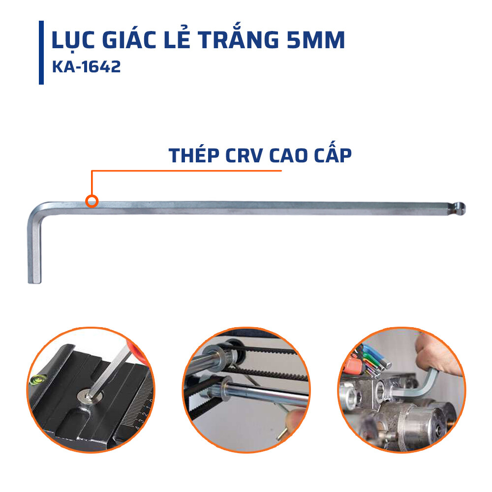 Cấu Tạo Và Chất Liệu Cao Cấp Của Lục Giác Lẻ Trắng 5mm STAKAMAX