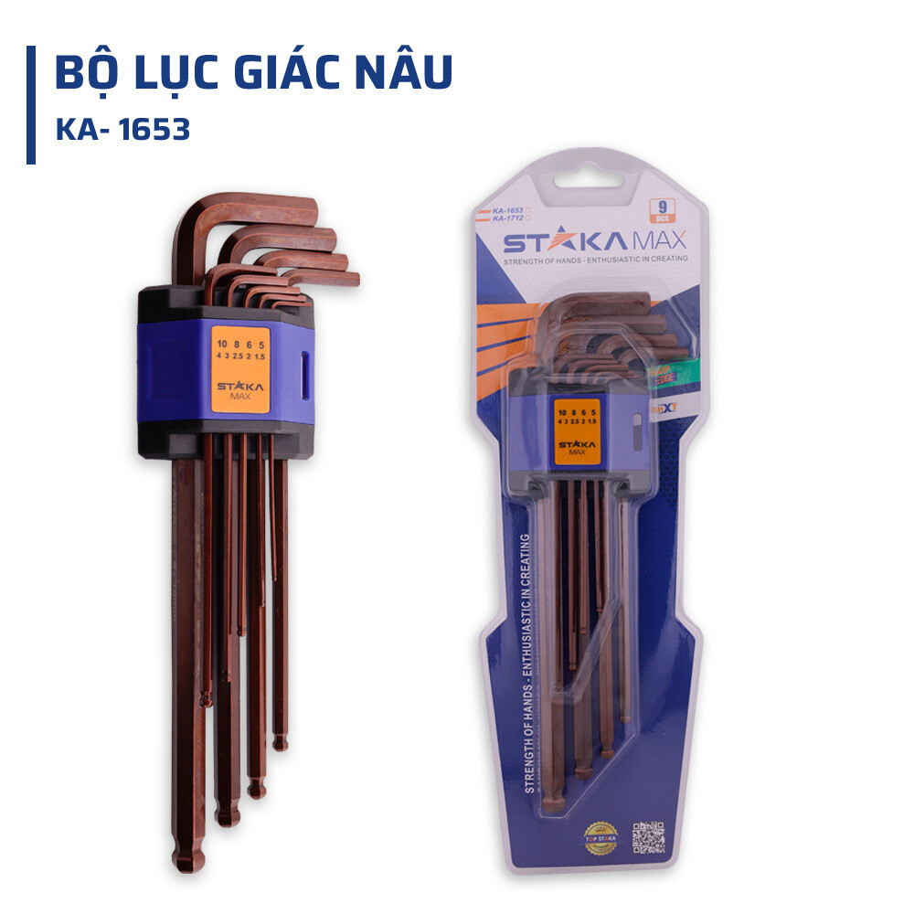 Cấu tạo & Chất liệu cao cấp của bộ lục giác nâu STAKAMAX