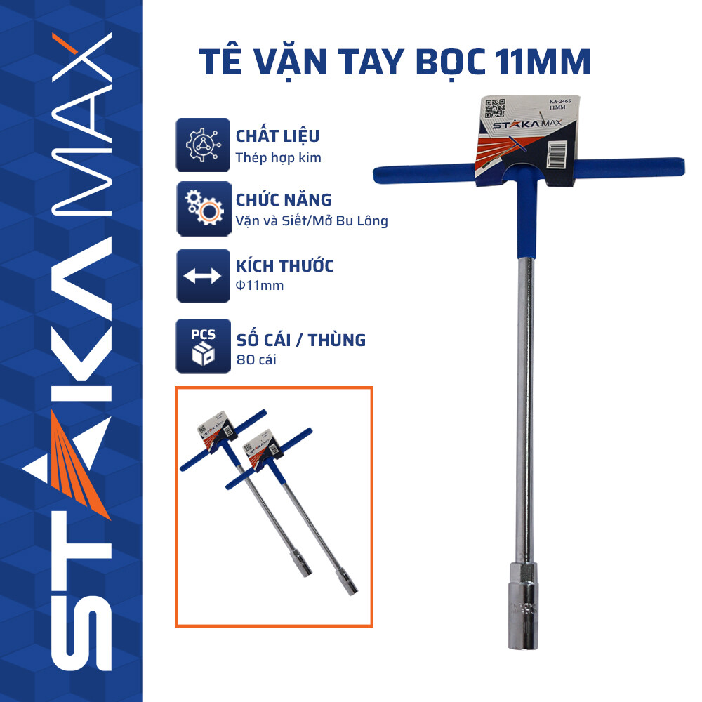 Tê Vặn tay bọc 11mm STK (20C/H, 80C/T) -N1 – CÁI