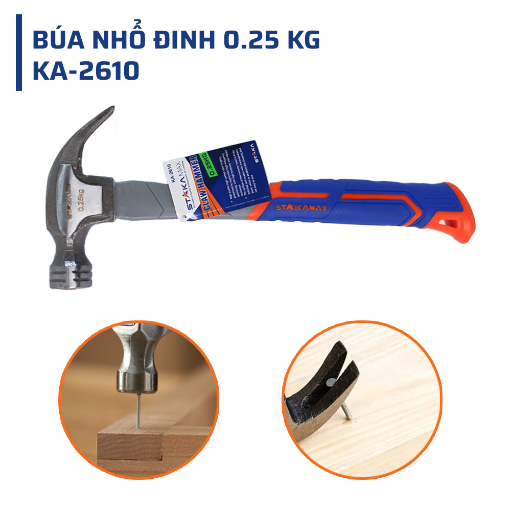 Cấu Tạo Búa Nhổ Đinh 0.25 kg STAKAMAX