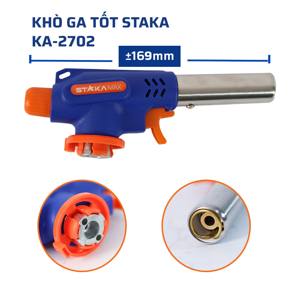 Thông số kỹ thuật ấn tượng của khò ga tốt STAKAMAX