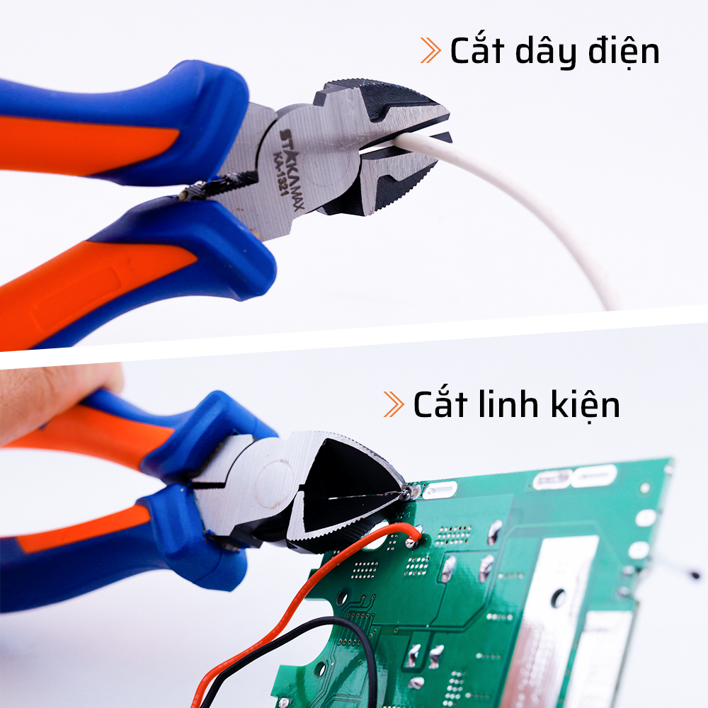 Ứng dụng đa năng của “ phù thuỷ” kìm cắt vỉ 6 STAKAMAX