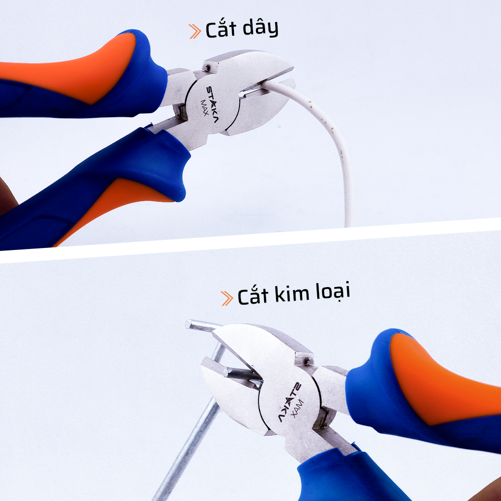 Công Dụng Thực Tế Của Kìm Cắt Mạ Niken 8'' STAKAMAX 