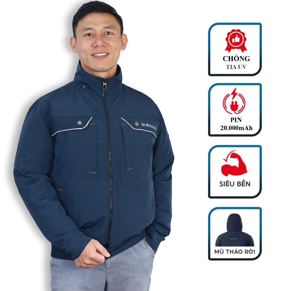 Những lợi ích cao của bộ pin áo điều hoà STAKA