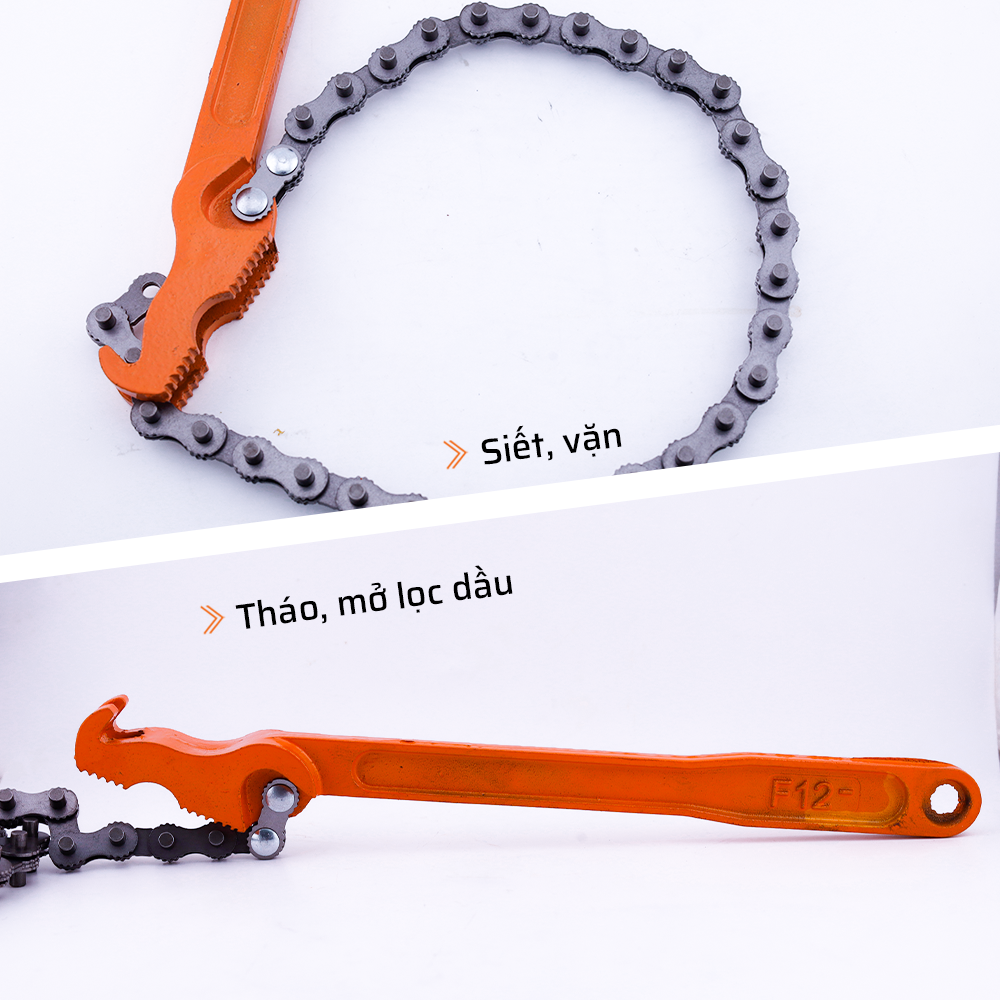 Ứng dụng thực tế của mở lọc xích 12 inch STAKAMAX