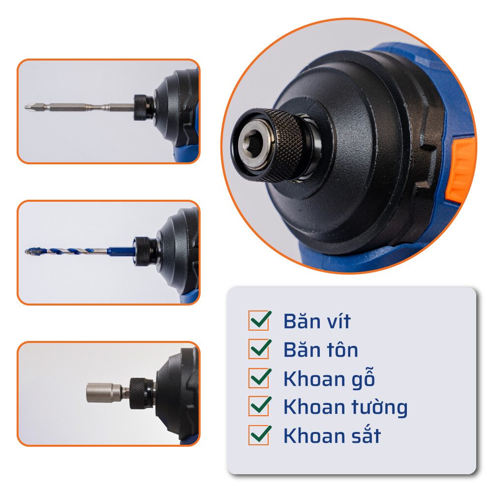 Ứng Dụng Chuyên Nghiệp Của Máy Bắn Vít 240Nm STAKA