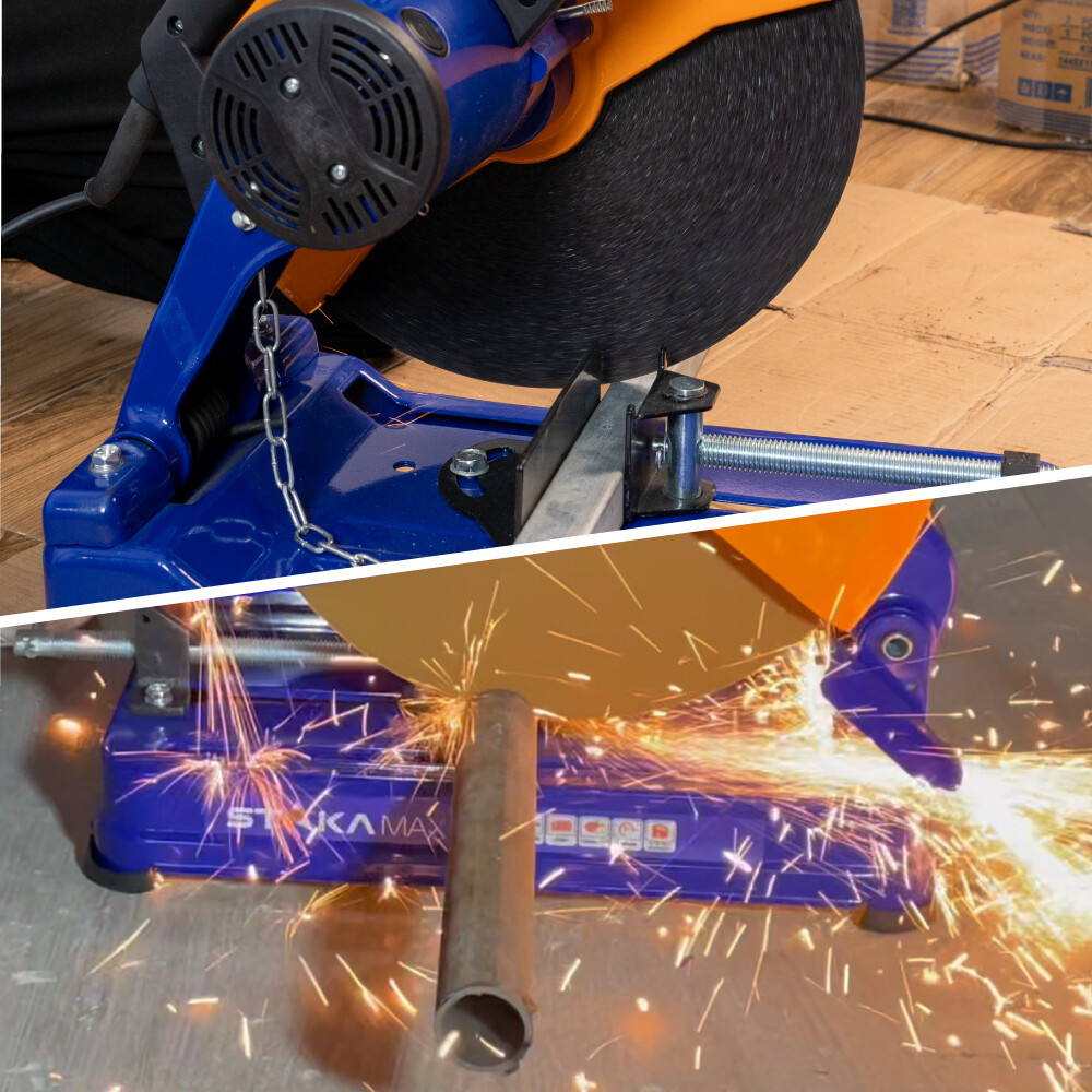 Ứng dụng thực tế máy cắt sắt 2400W STAKA
