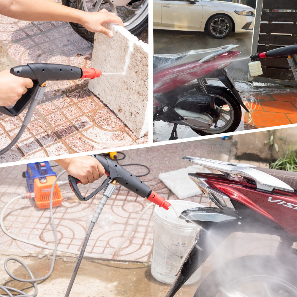 Ứng Dụng Đa Dạng, Tối Ưu Của Máy Rửa Xe 1600W STAKA