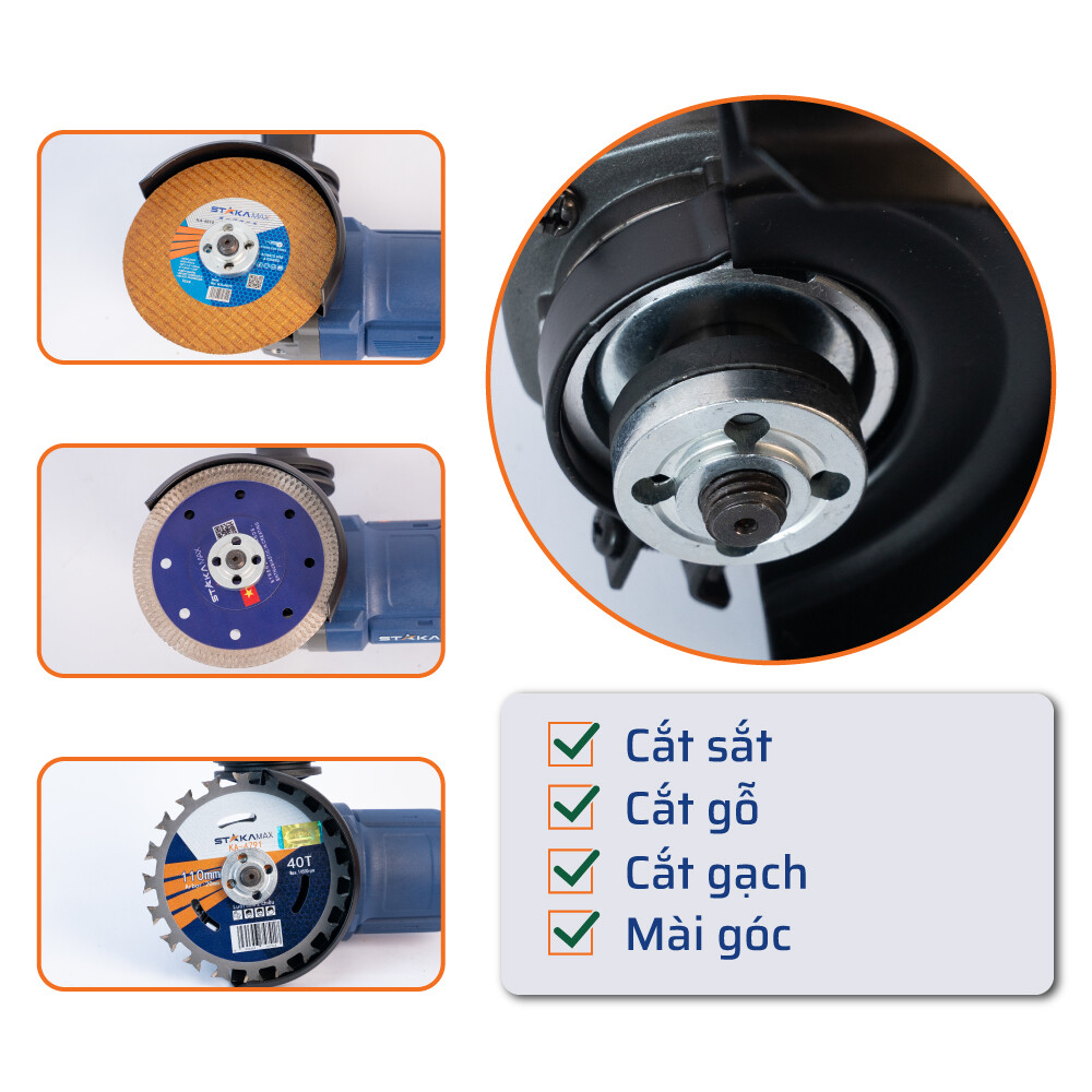 Chức năng máy mài pin STAKA