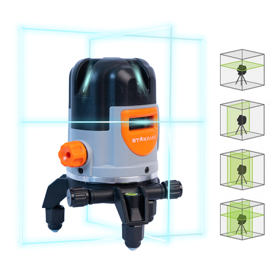 Chức năng máy laser 5 tia 16.8V STAKA