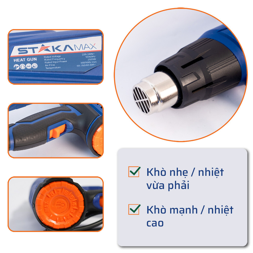 Chức Năng Ở Khò Ga STAKA