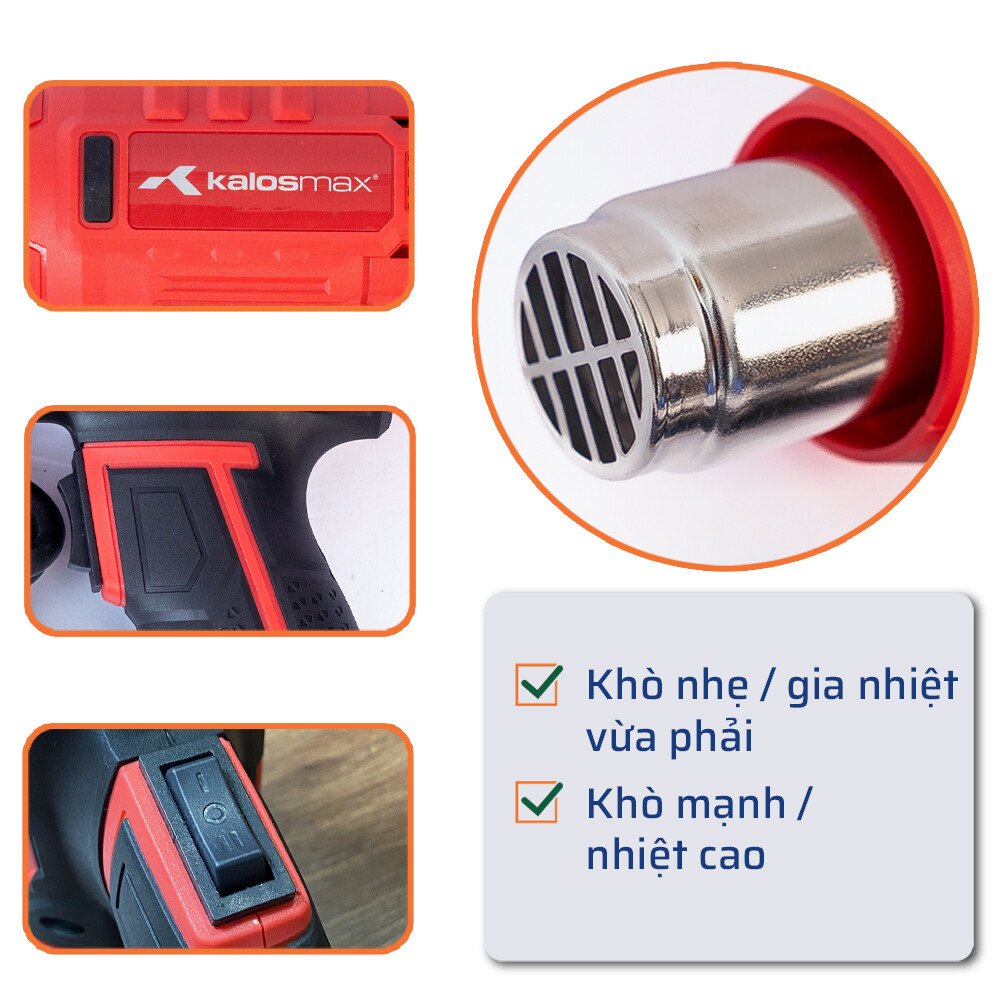 Công Dụng Của Máy Khò Nóng KALOS MAX