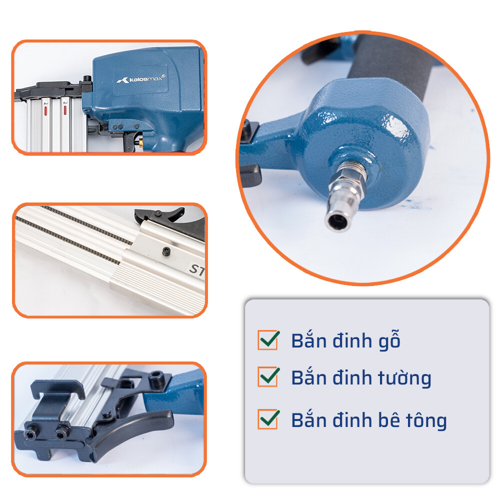 Công Dụng Mạnh Mẽ Của Súng Bắn Đinh ST64 KALOS MAX