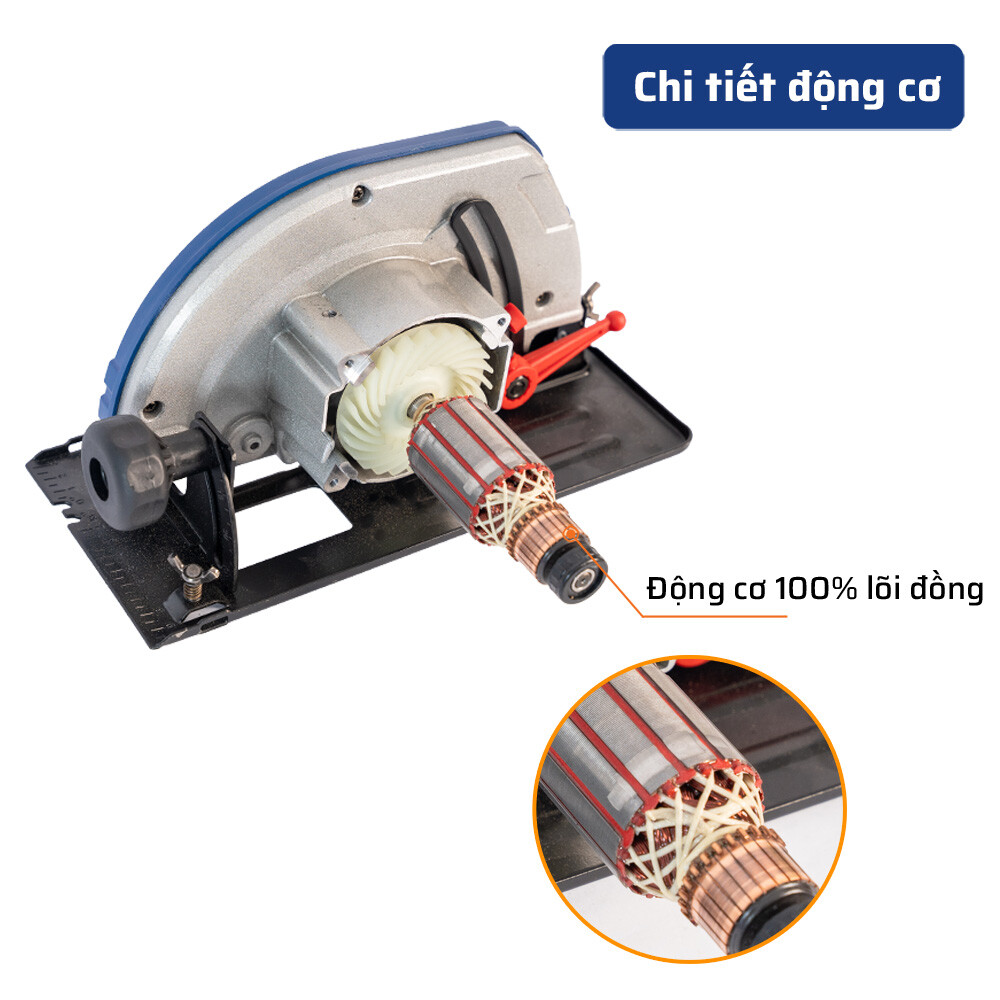 Cấu Tạo Của Máy Cắt Gỗ 1550W/185mm STAKA 
