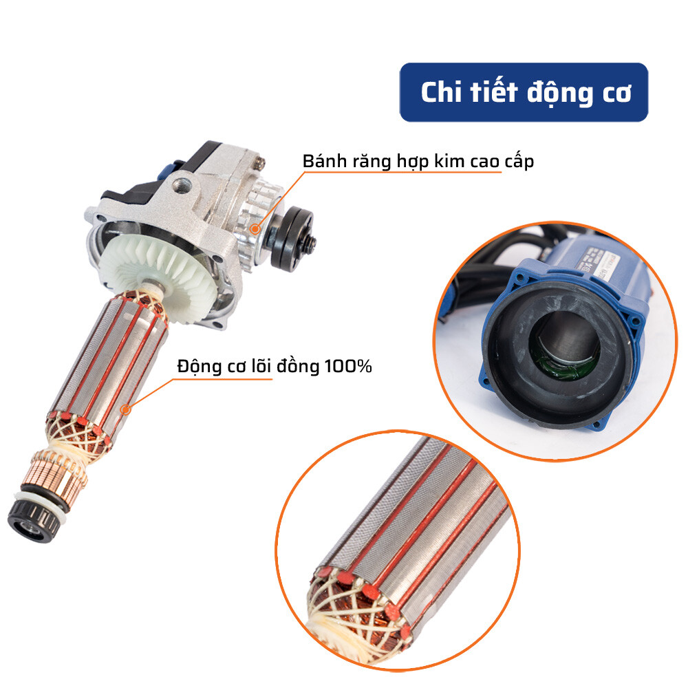 Máy mài 1100W/100 STAKA – Khỏe – Bền – Đa năng