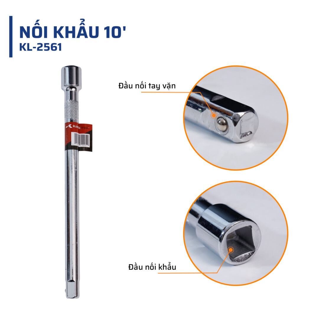 Cấu tạo đặc biệt của nối khẩu 10'' kalosmax