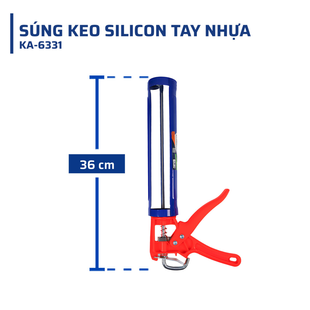 Thông số kỹ thuật của súng keo silicon tay nhựa STAKAMAX