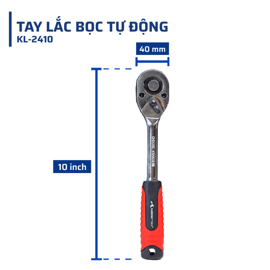 Thông số kỹ thuật chi tiết tay lắc bọc tự động kalosmax