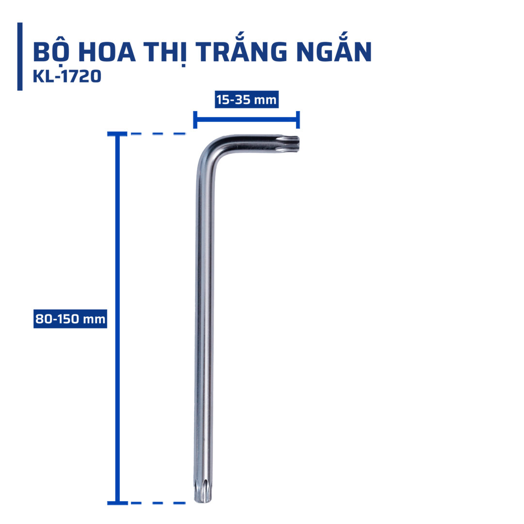 Thông số kỹ thuật chi tiết bộ hoa thị trắng ngắn kalosmax
