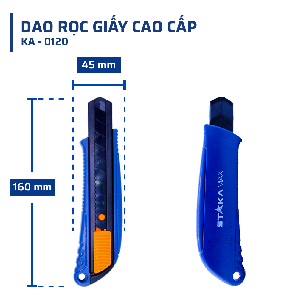 Thông Số Kỹ Thuật Dao Rọc Giấy Cao Cấp STAKAMAX