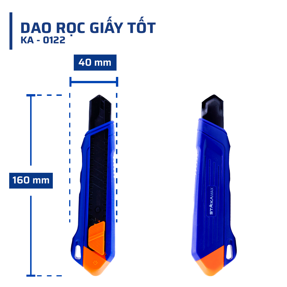 Thông số kỹ thuật của dao rọc giấy tốt STAKAMAX