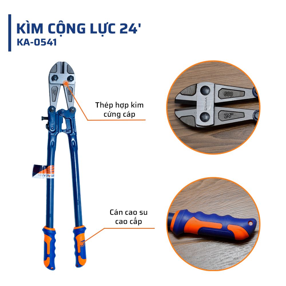 Cấu tạo đặc biệt của kìm cộng lực 24'' STAKAMAX