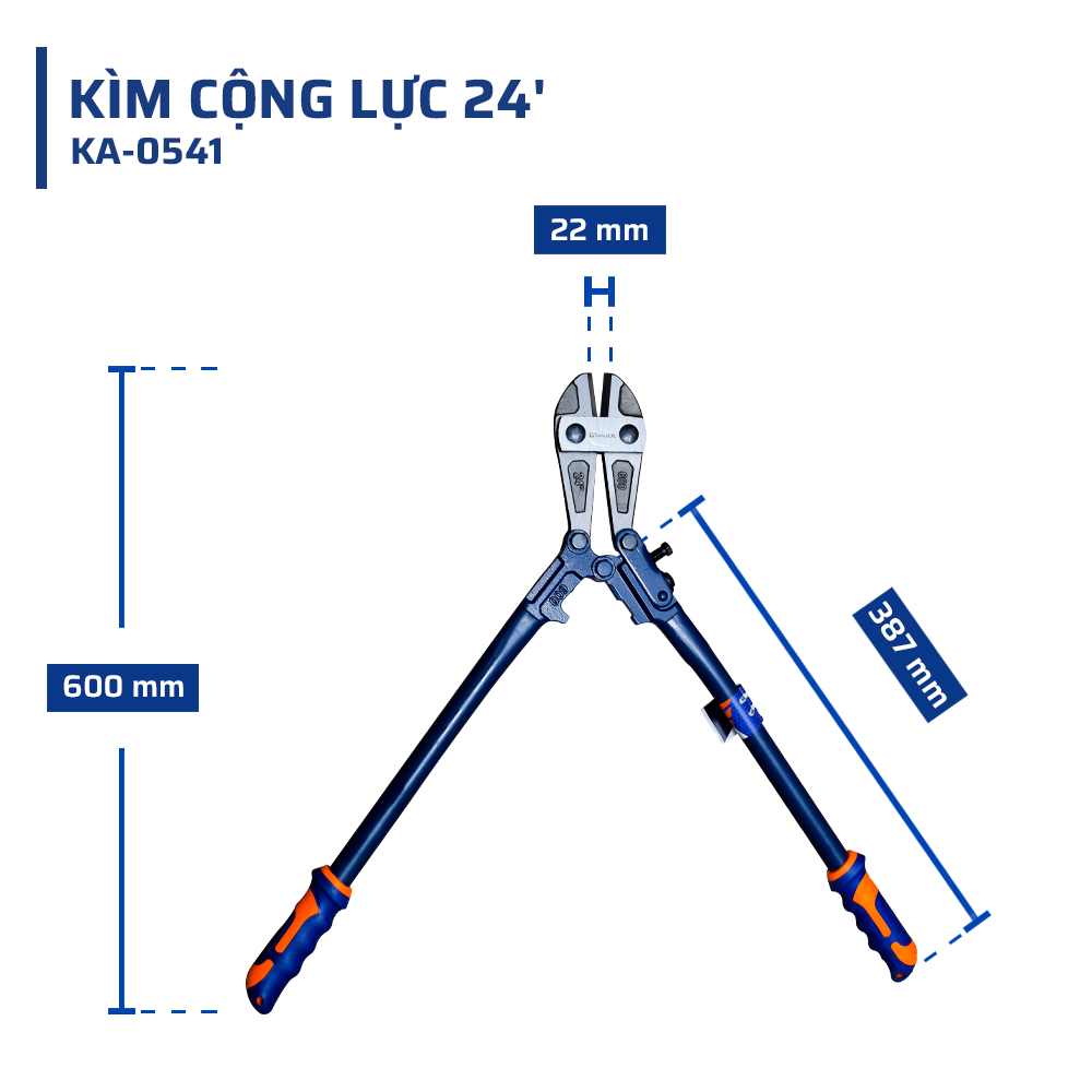Thông số kỹ thuật của kìm cộng lực 24'' STAKAMAX