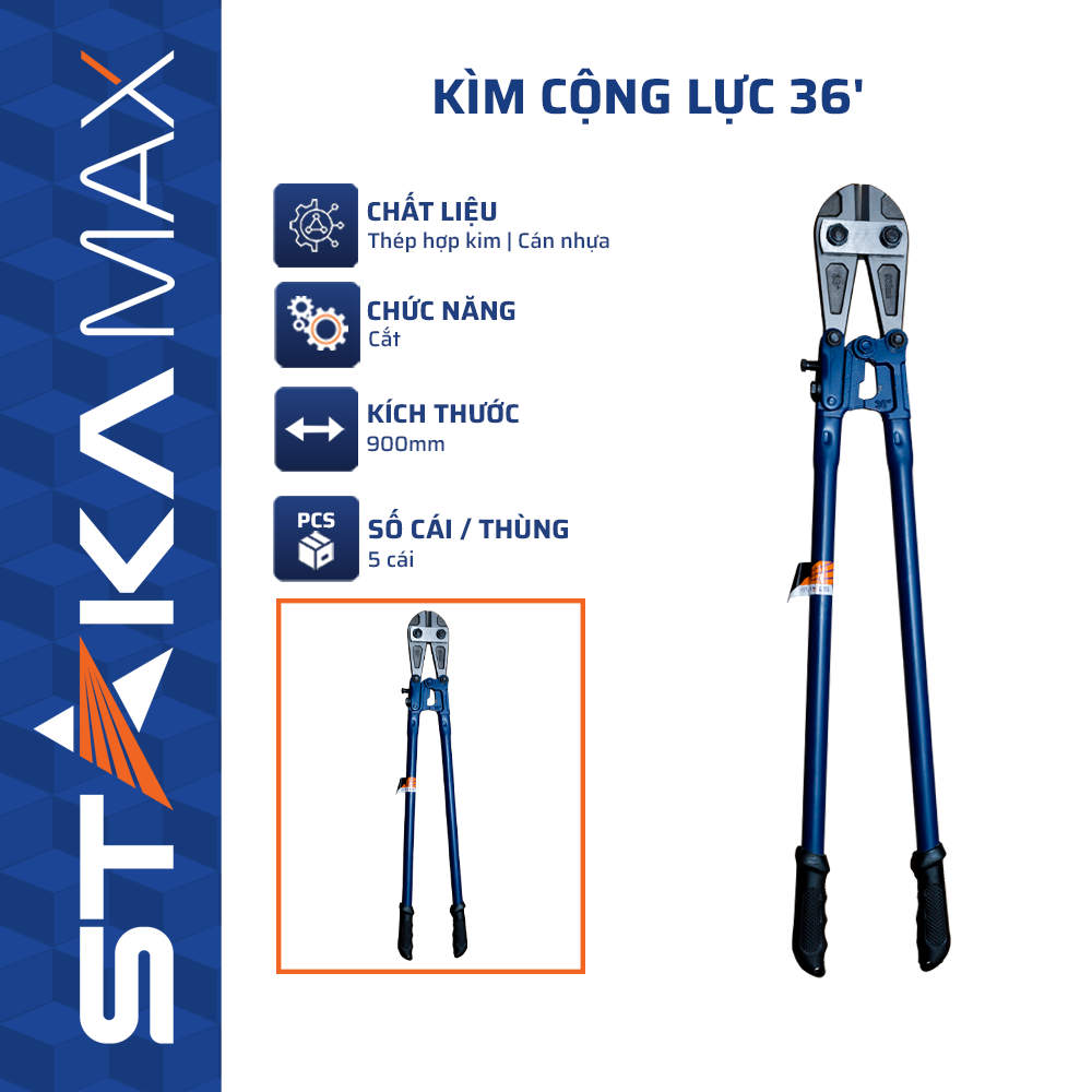Kìm cộng lực 36” STAKAMAX (1C/H, 5C/T)-NEW-N1