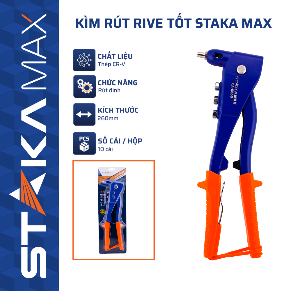 Kìm rút river tốt STAKAMAX (10C/H,40C/T) -N3