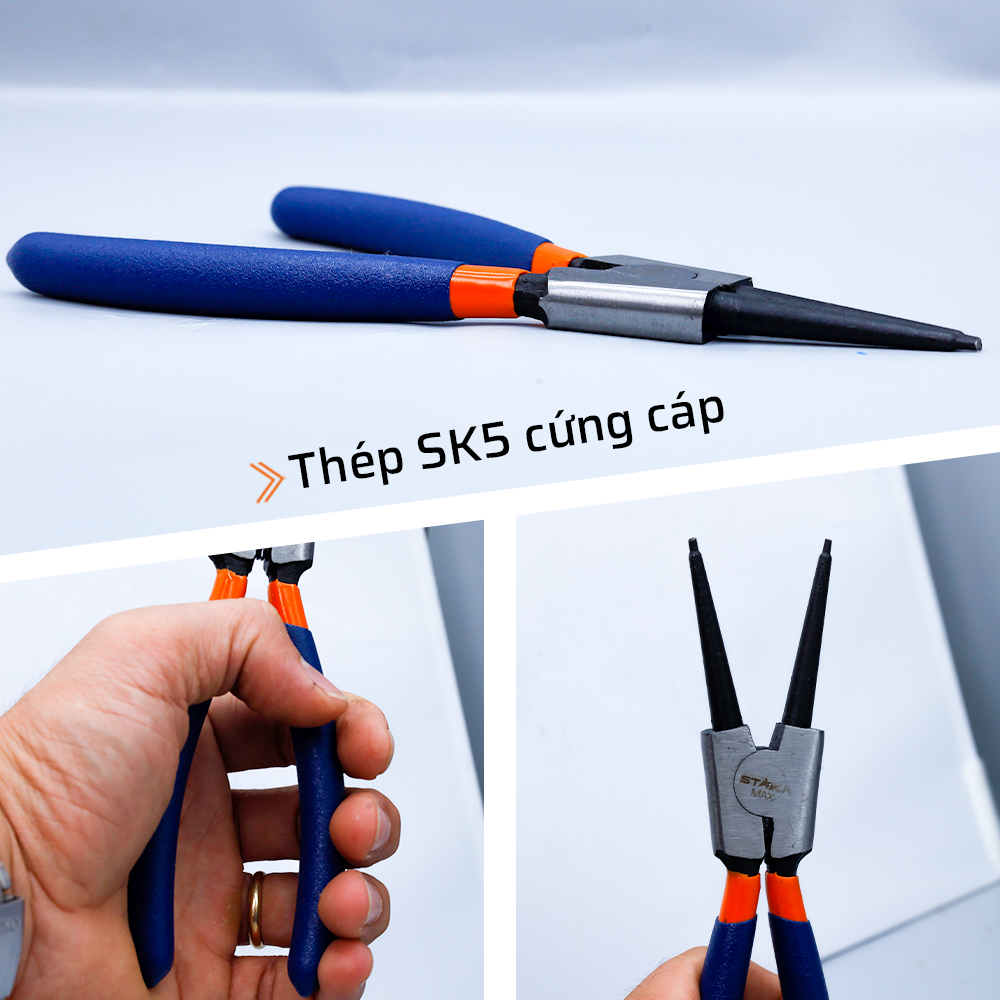 Công Dụng Của Kìm Phe 7'' Thẳng Ra STAKAMAX