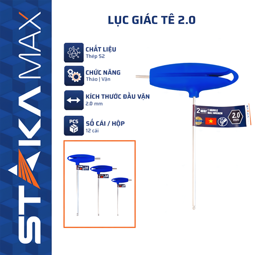 Lục Giác Tê 2 STAKAMAX (12C/H,360C/T)-N1