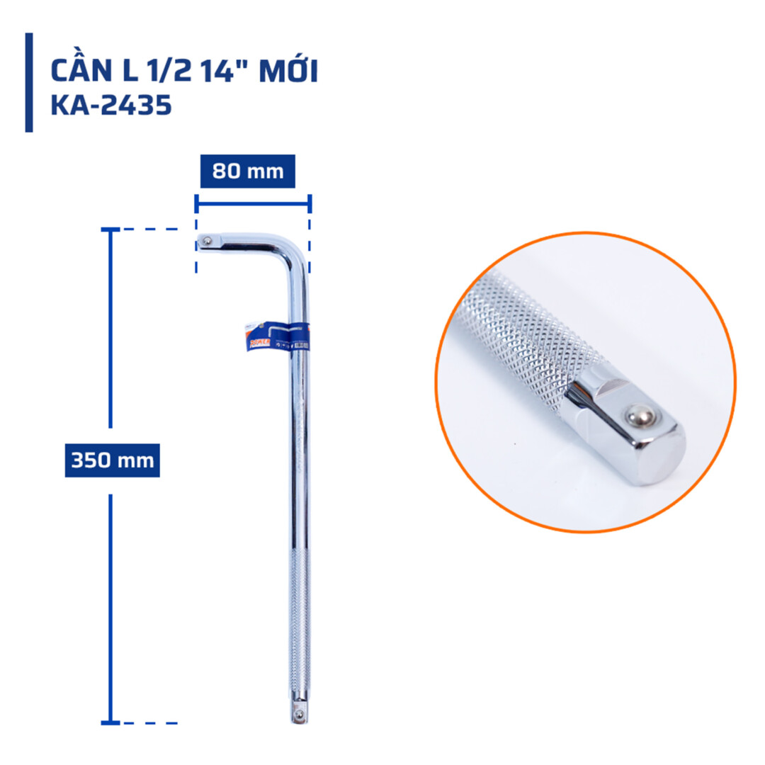 Thông Số Kỹ Thuật Chính Cần Chữ L 1/2 (14 Inch) STAKAMAX