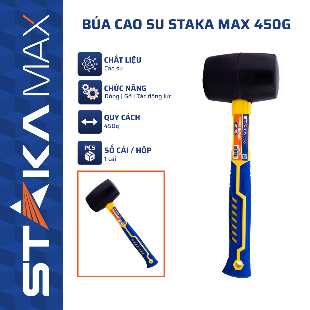Búa cao su STAKAMAX 450g(1C/H, 60C/T)-N1